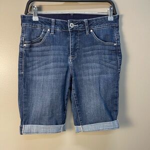 Jag Jeans Women's Dark Blue Denim Jean Shorts